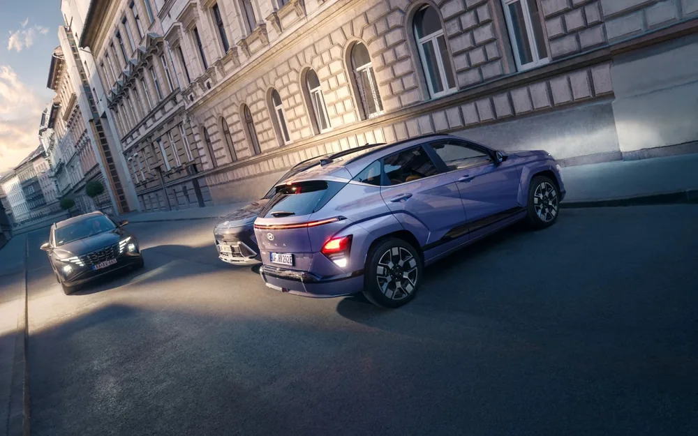 Hyundai Kona Electric - Vue arrière