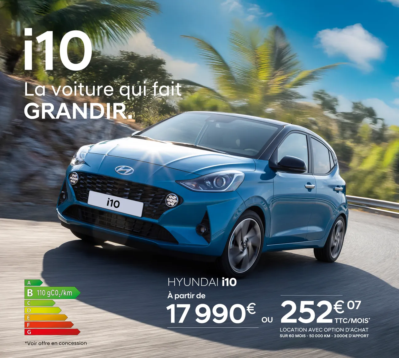 Offre Hyundai i10